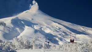 Skiing on Villarrica Volcano  - Vira Vira Hacienda - Chili - Cosmic Travel