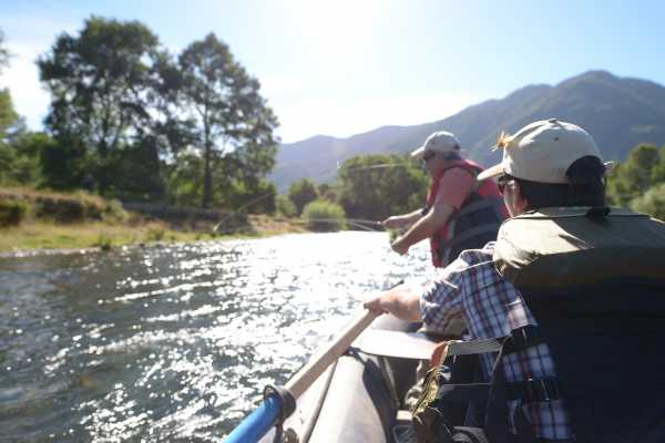 Fishing on Liucura  - Vira Vira Hacienda - Chili - Cosmic Travel