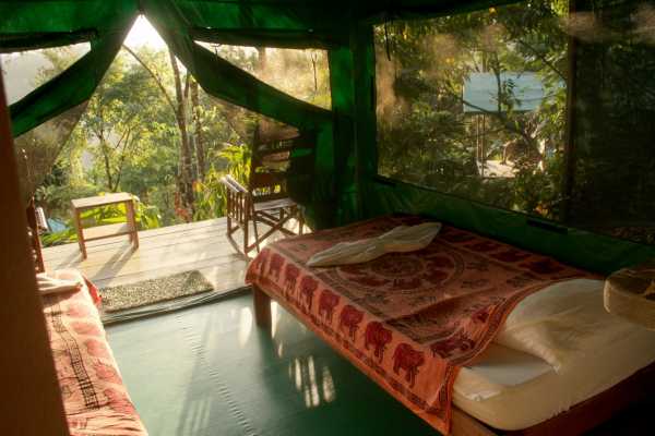 Tent - Luna Lodge - Costa Rica - Cosmic Travel